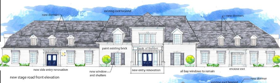 Main Office branch remodel drawing